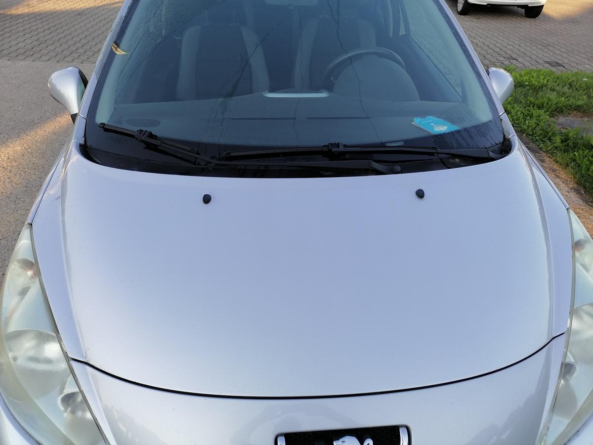 Peugeot 207 original Motorhaube EZR Aluminium Grau Bj.2007